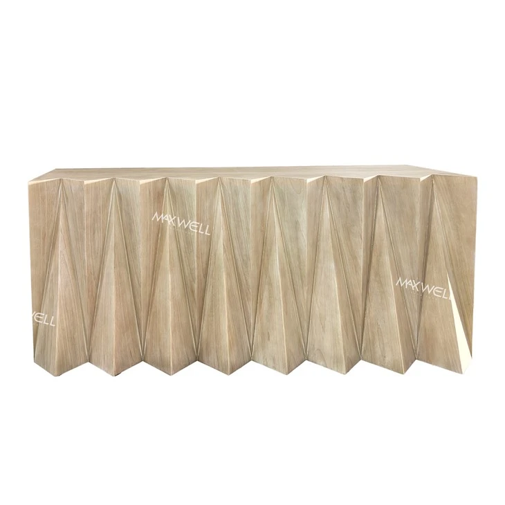 Accordion Wood Bar Counter