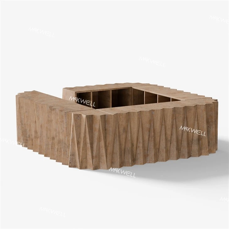 Accordion Wood Bar Counter manufacturers