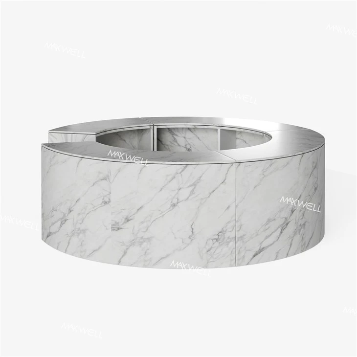 Folding Marble Bar Counter