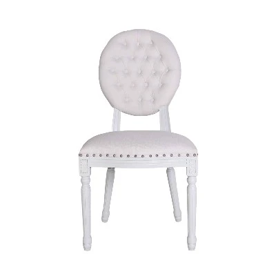 Pale Pink Velvet Upholstered Louis Chair Pale Pink Velvet Upholstered Louis Chair