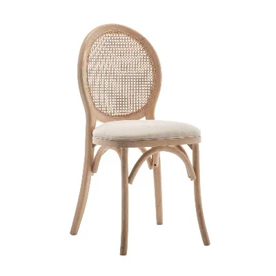Louis XVI Cane Back Chair With Curved Legs Louis XVI Cane Back Chair With Curved Legs