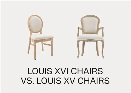 Louis XVI Chairs VS. Louis XV Chairs: What Is The Difference Between Them?