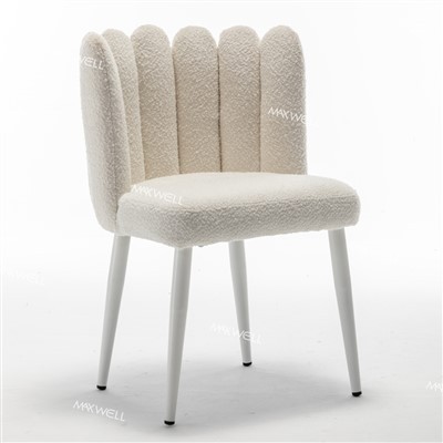Petal Boucle Wedding Dining Chair